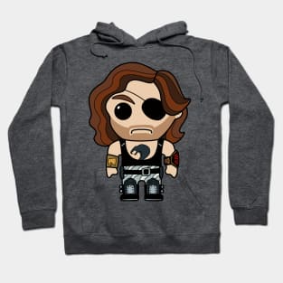 Snake Plissken Escape from New York Hoodie